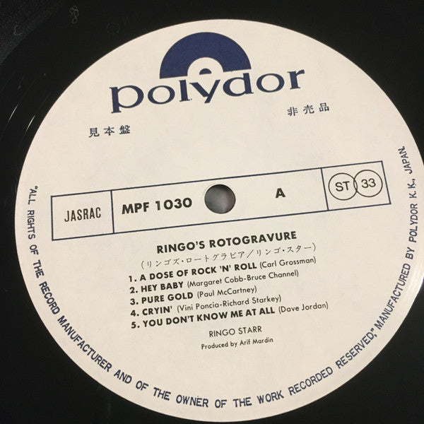 Ringo's Rotogravure