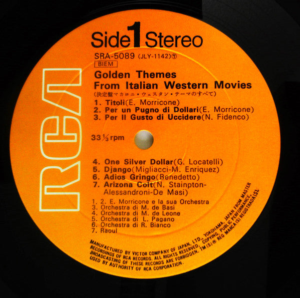 Golden Themes From Italian Western Movies