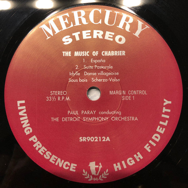 España / Danse Slave / Fête Polonaise / Suite Pastorale / Gwendoline Overture