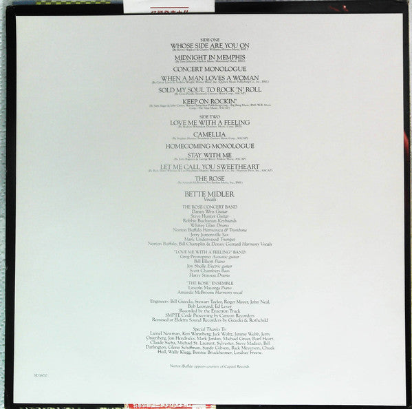 The Rose - The Original Soundtrack Recording