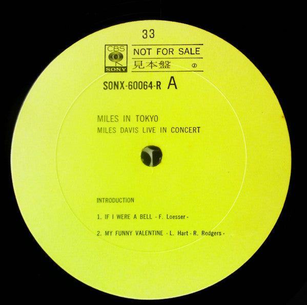 Miles In Tokyo (Miles Davis Live In Concert)