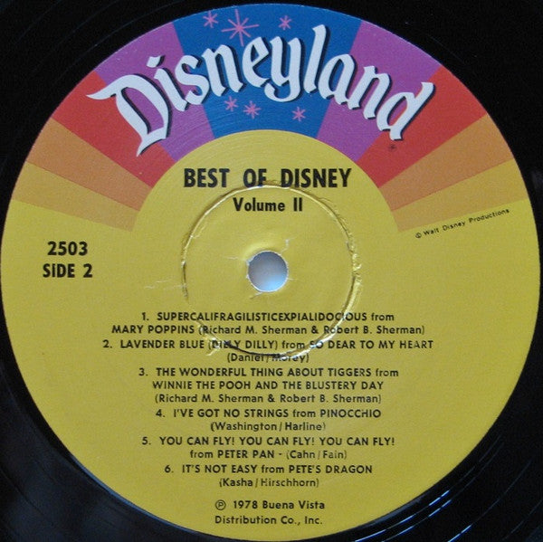 The Best Of Disney Volume Two
