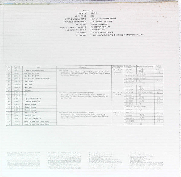 Billie Holiday Vol. 5