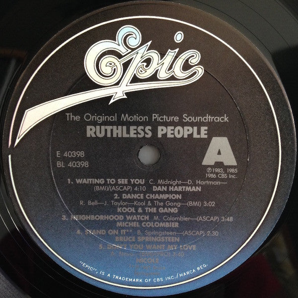 Ruthless People (The Original Motion Picture Soundtrack)