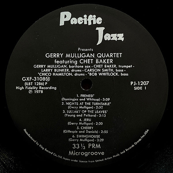 Gerry Mulligan Quartet