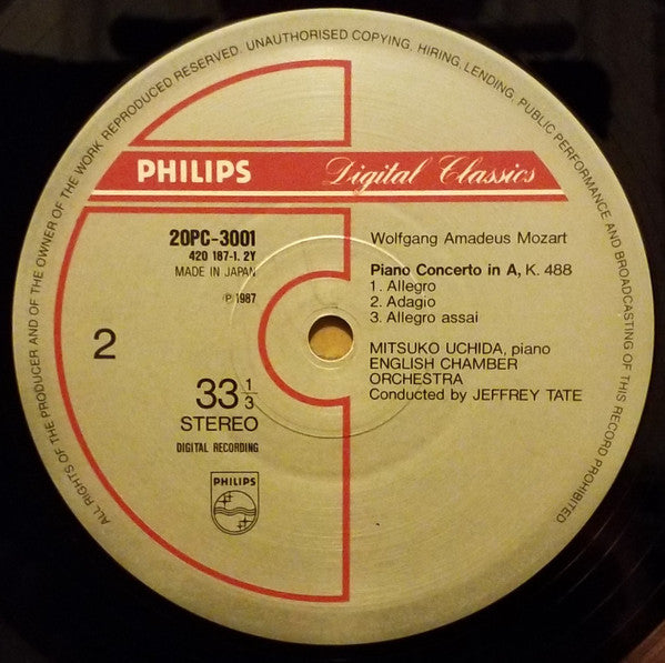 Piano Concertos No.22 KV482, No.23 KV488