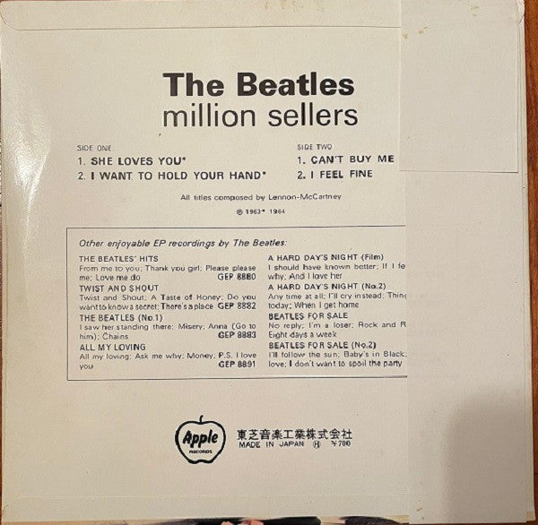 The Beatles' Million Sellers