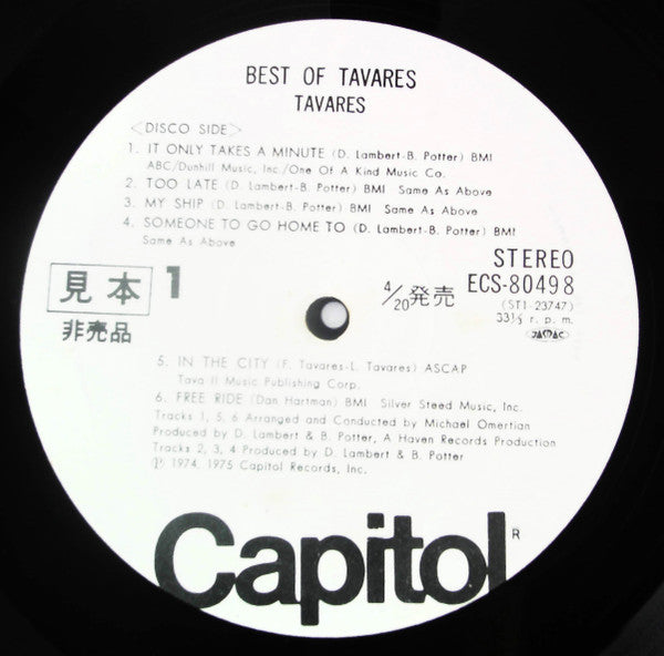 Best Of Tavares