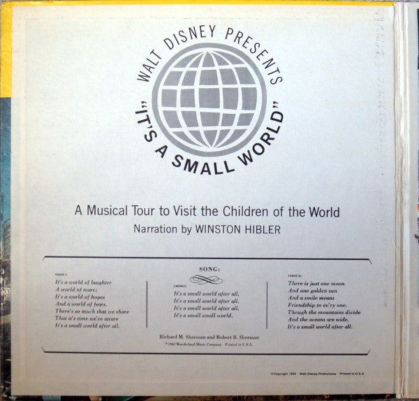 Walt Disney Presents It's A Small World