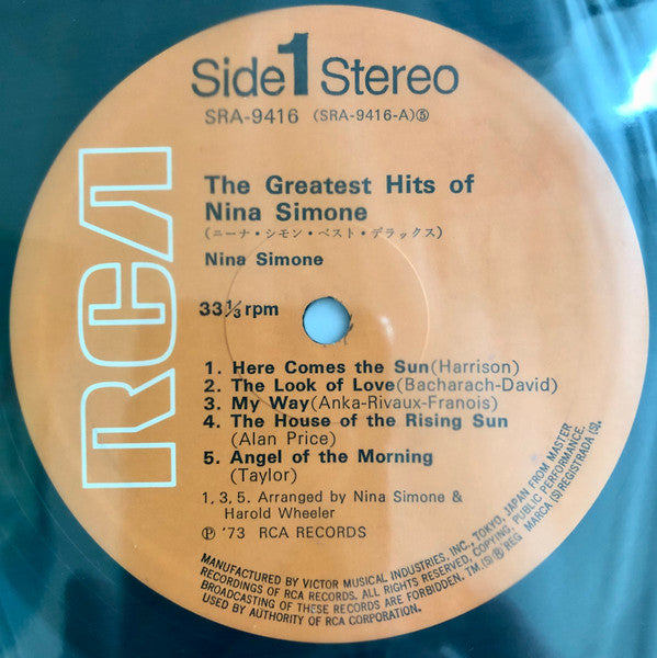 The Greatest Hits Of Nina Simone