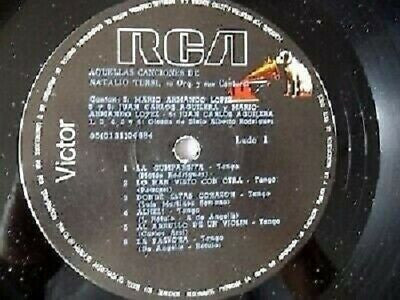 Aquellas Canciones De Natalio Tursi Su Orquesta Y Sus Cantores