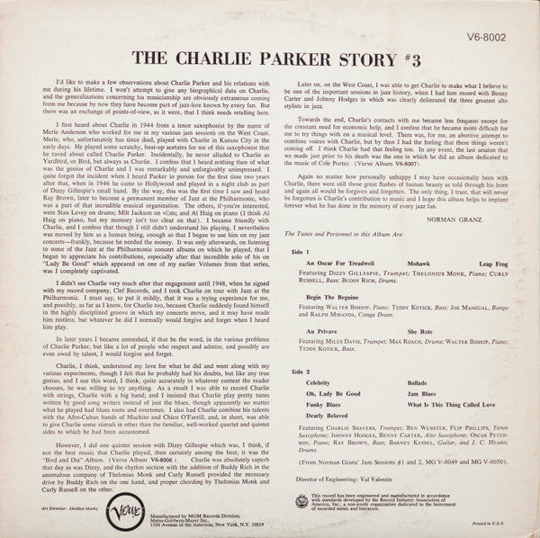 The Charlie Parker Story #3