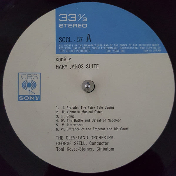 Szell Conducts Two Musical Fables