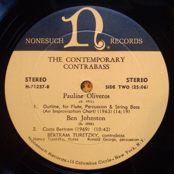 The Contemporary Contrabass