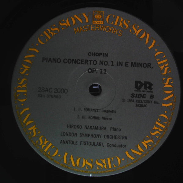 Concerto No. 1 For Piano And Orchestra In E Minor