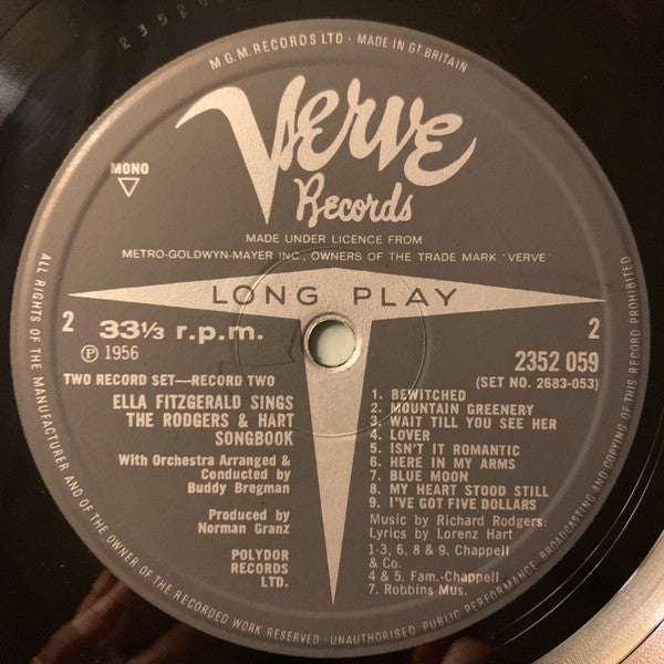 Sings The Rodgers & Hart Songbook