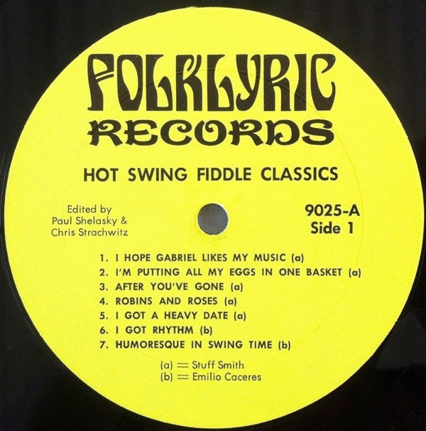 Hot Swing Fiddle Classics (1936-1943)