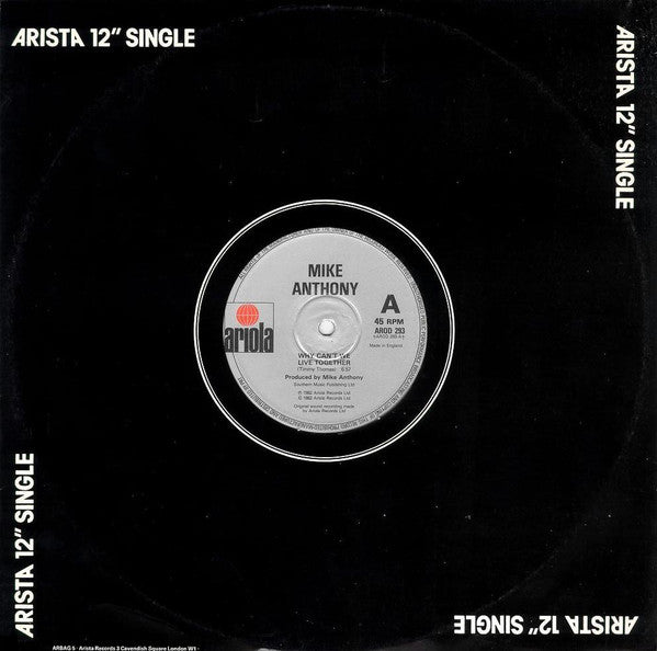 Release: Why Can't We Live Together...-Vinyl-UK-1982-AROD 293-1137862