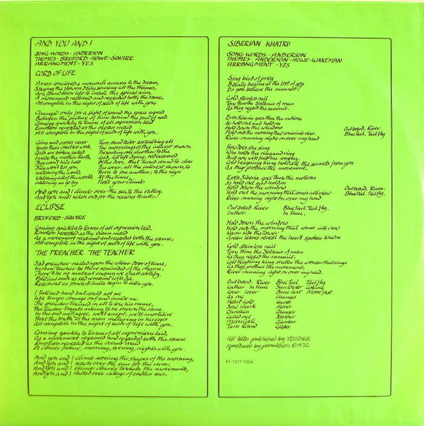 Close To The Edge = 危機