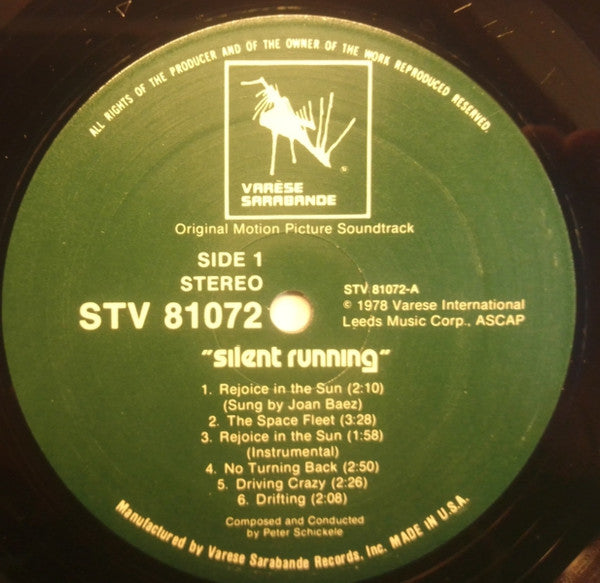 Silent Running Original Soundtrack Album