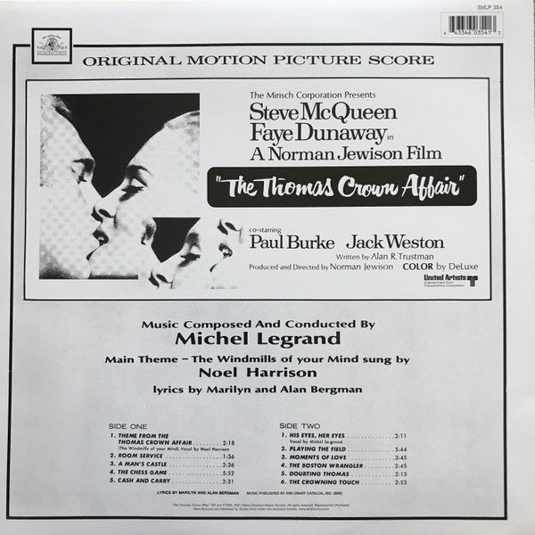 The Thomas Crown Affair (Original Motion Picture Score)