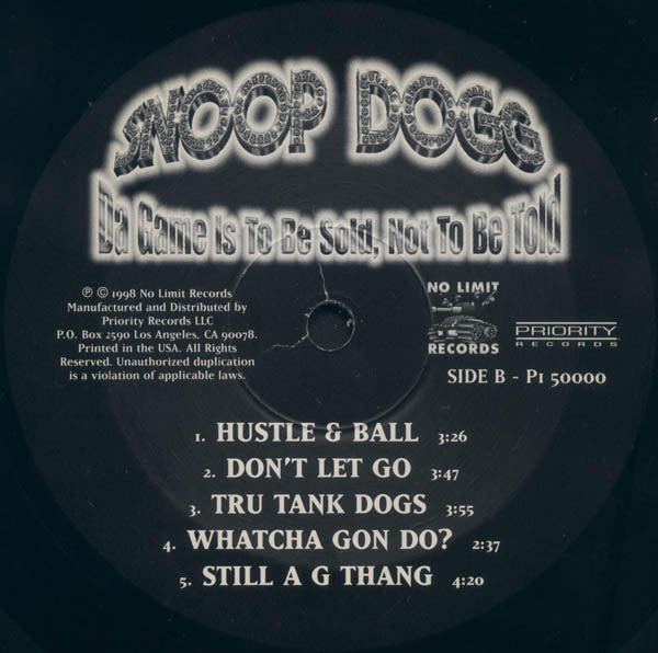 Da Game Is To Be Sold, Not To Be Told