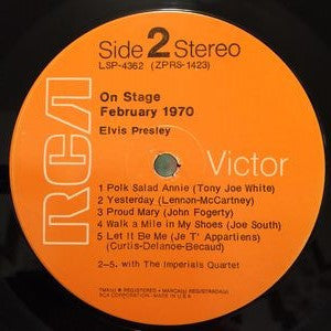 On Stage (February, 1970)