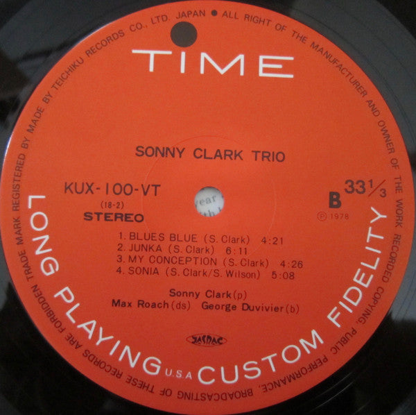 Sonny Clark Trio
