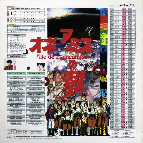 Image Sketch Of "Aile De Honnêamise" = オネアミスの翼 (イメージ・スケッチ)