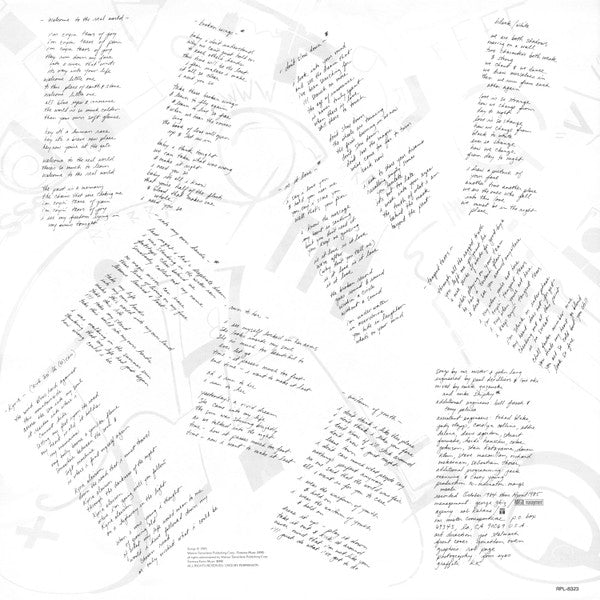 Welcome To The Real World