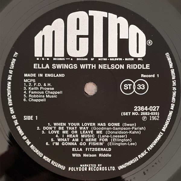 Ella Swings With Nelson