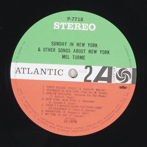 Sings Sunday In New York And Other Songs About New York