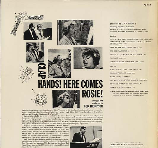 Clap Hands! Here Comes Rosie!