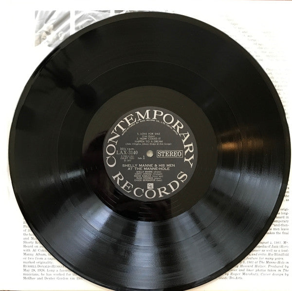 Live! Shelly Manne & His Men At The Manne Hole