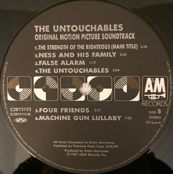 アンタッチャブル = The Untouchables (Original Motion Picture Soundtrack)