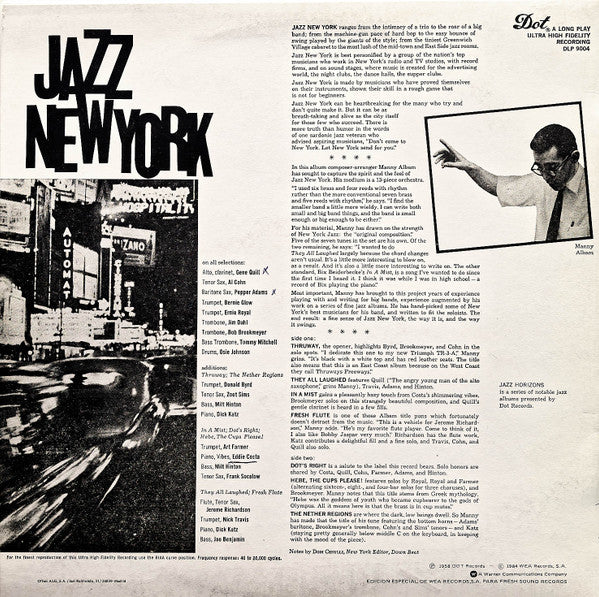 Jazz Horizons: Jazz New York
