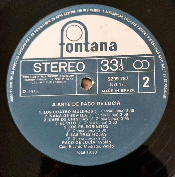 A Arte De Paco De Lucia