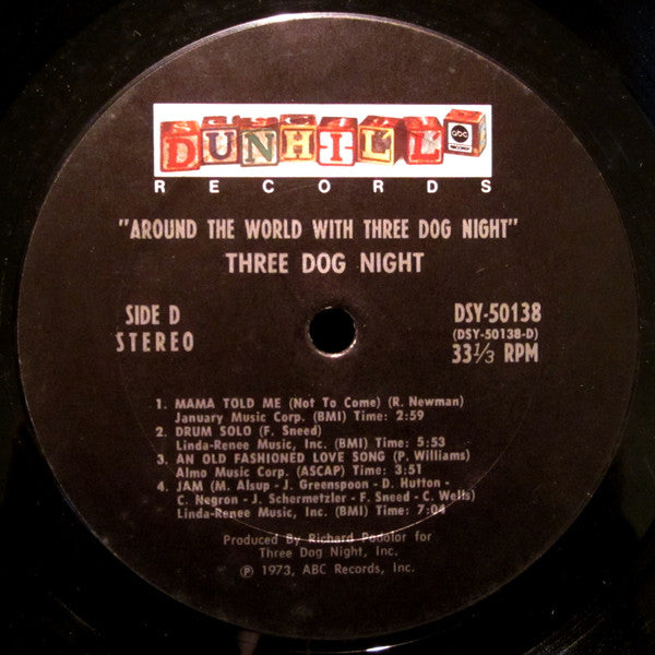 Around The World With Three Dog Night