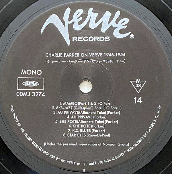 Charlie Parker On Verve 1946-1954