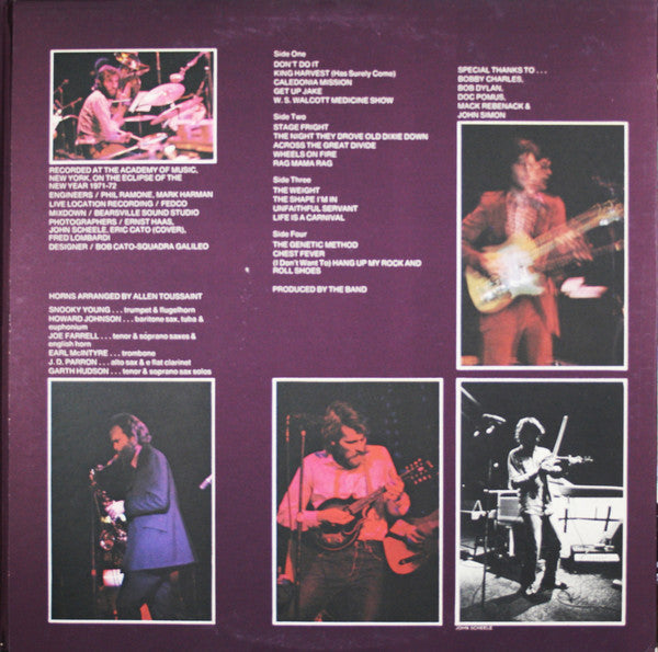 Rock Of Ages (The Band In Concert)