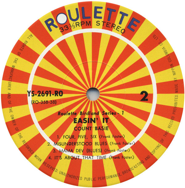 Easin' It (Music From The Pen Of Frank Foster)