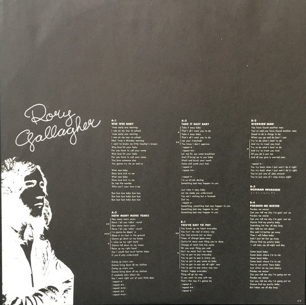 In The Beginning - An Early Taste Of Rory Gallagher