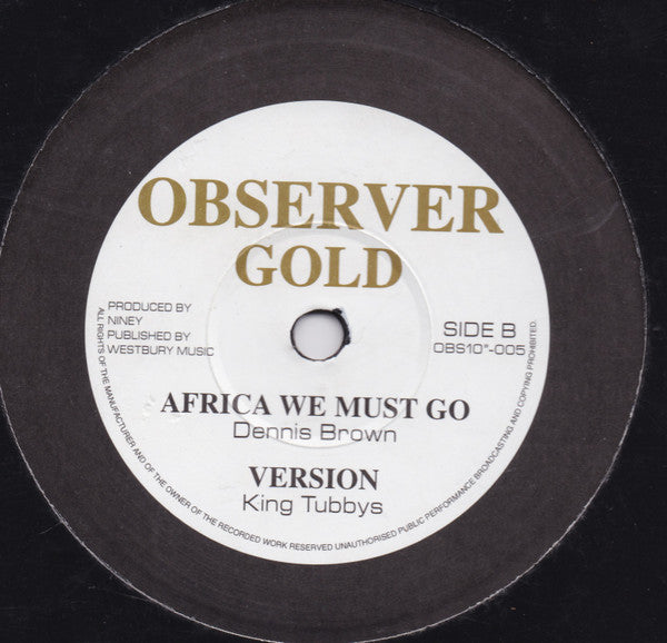 Here I Come Again / Africa We Must Go