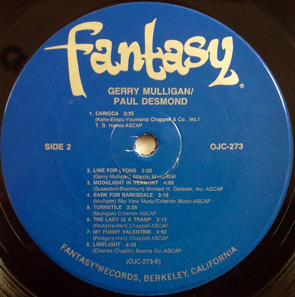 Gerry Mulligan/Paul Desmond