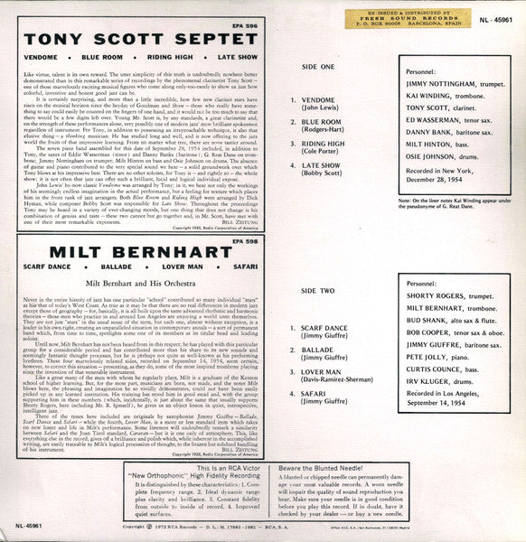 Release: Unknown Release-Vinyl-Spain-1985-NL-45961, NL-45961-6222520