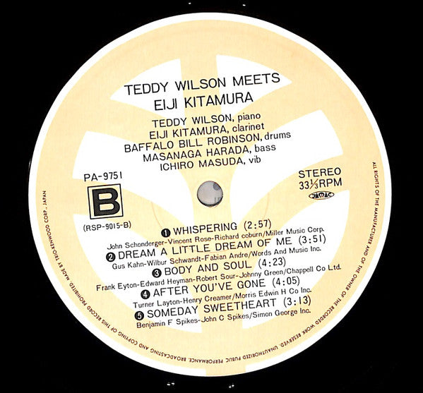 Teddy Wilson Meets Eiji Kitamura