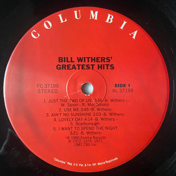 Bill Withers' Greatest Hits