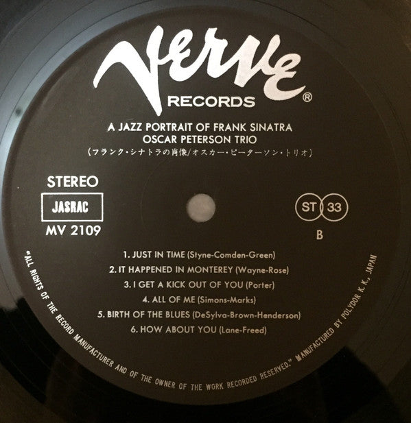 A Jazz Portrait Of Frank Sinatra