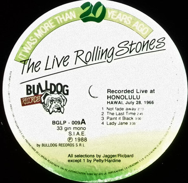 The Live Rolling Stones - Honolulu, Hawai - July 28, 1966