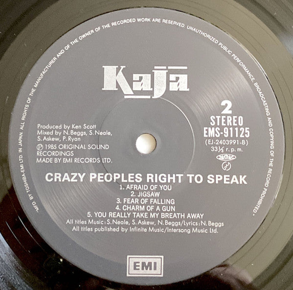 Crazy Peoples Right To Speak
